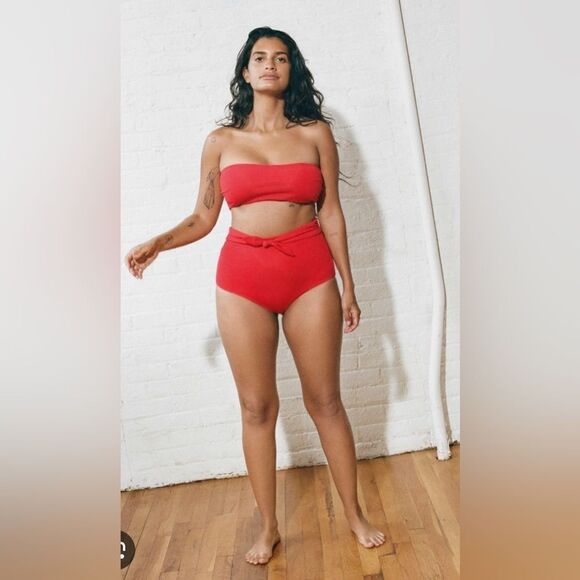 Mara Hoffman Jay Bikini Bottom – Size L, NWT